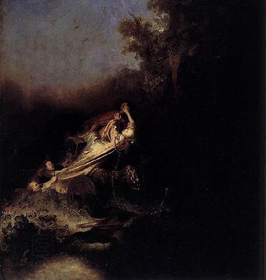 REMBRANDT Harmenszoon van Rijn The abduction of Proserpina. oil painting picture